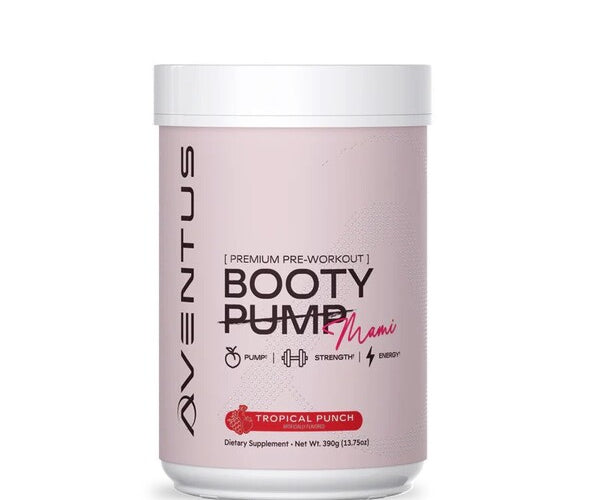 Aventus Supplements Booty Pump - Premium Pre-Workout, Mami Tropical Pu ...