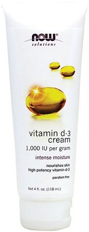 NOW Foods Vitamin D-3 kremas 118 ml
