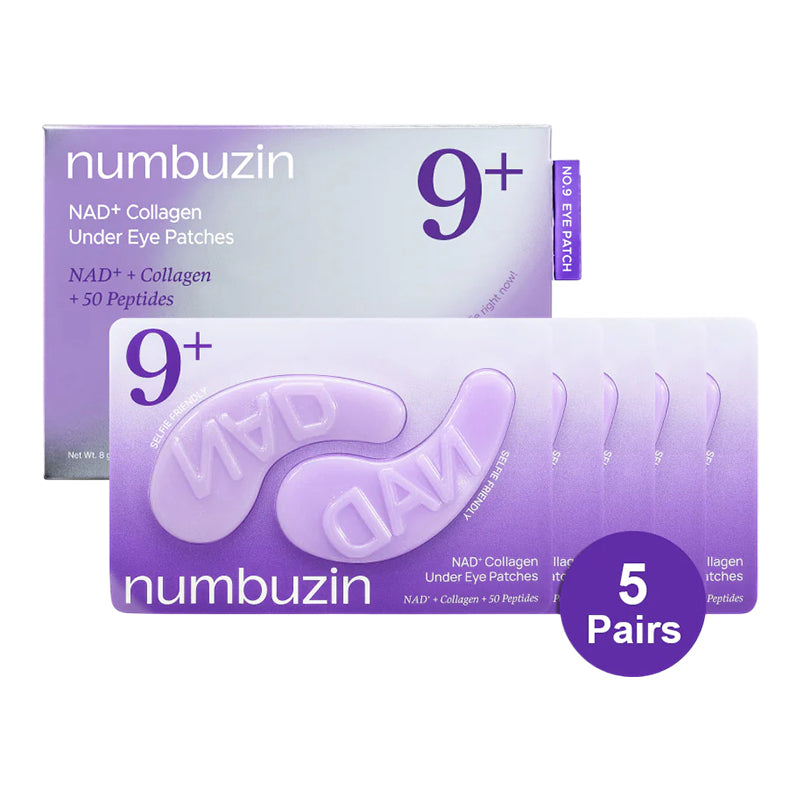 NUMBUZIN No.9 NAD+ Collagen Under Eye Patches 5 pcs