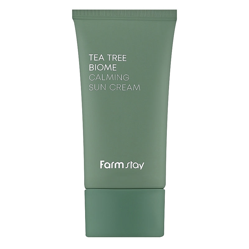 FarmStay Tea Tree Biome Calming Sun Cream, 50 ml