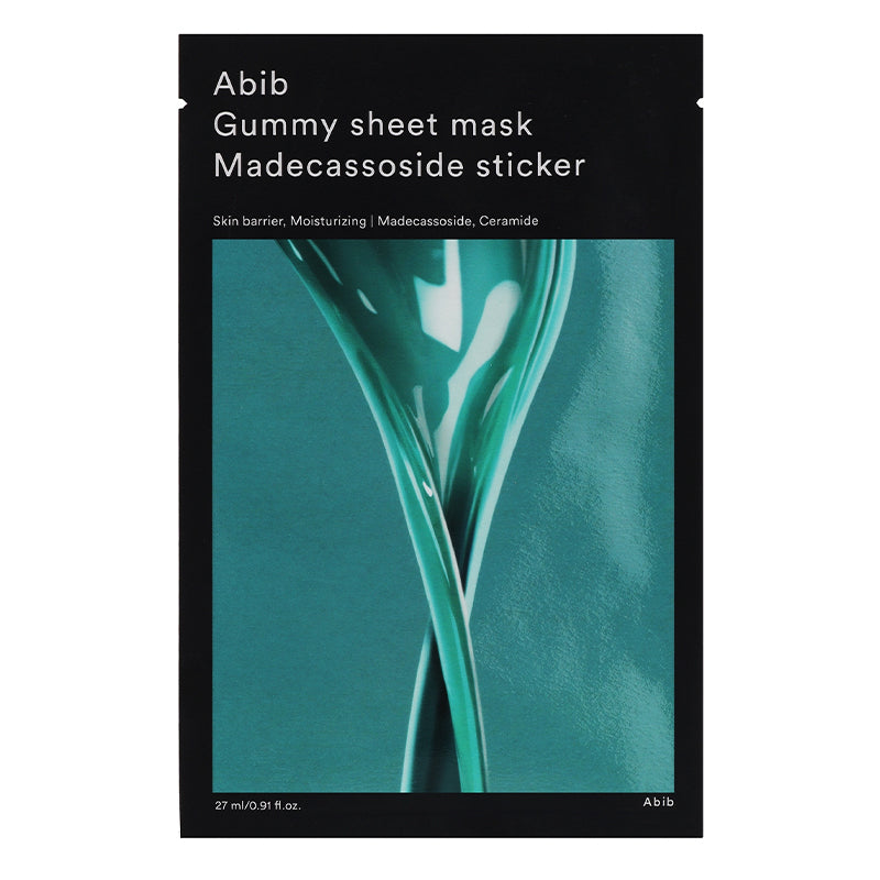 ABIB Gummy Sheet Mask Madecassoside Sticker, 27 ml