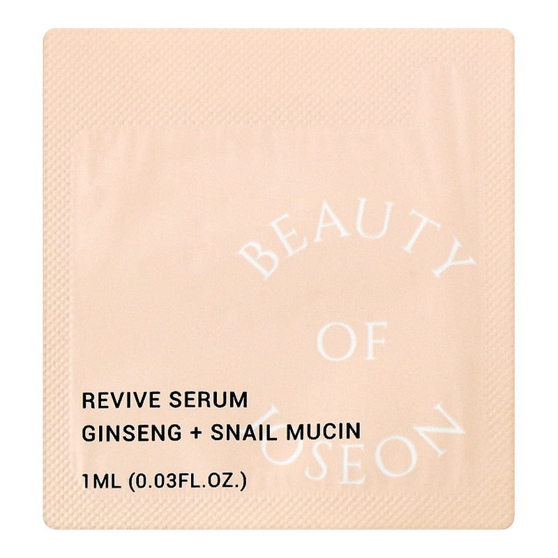 Beauty of Joseon Revive Serum: Ginseng + Snail Mucin SAMPLE 1 ml