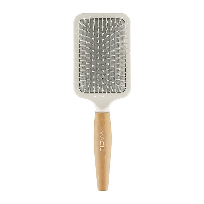 MASIL Wooden Paddle Brush