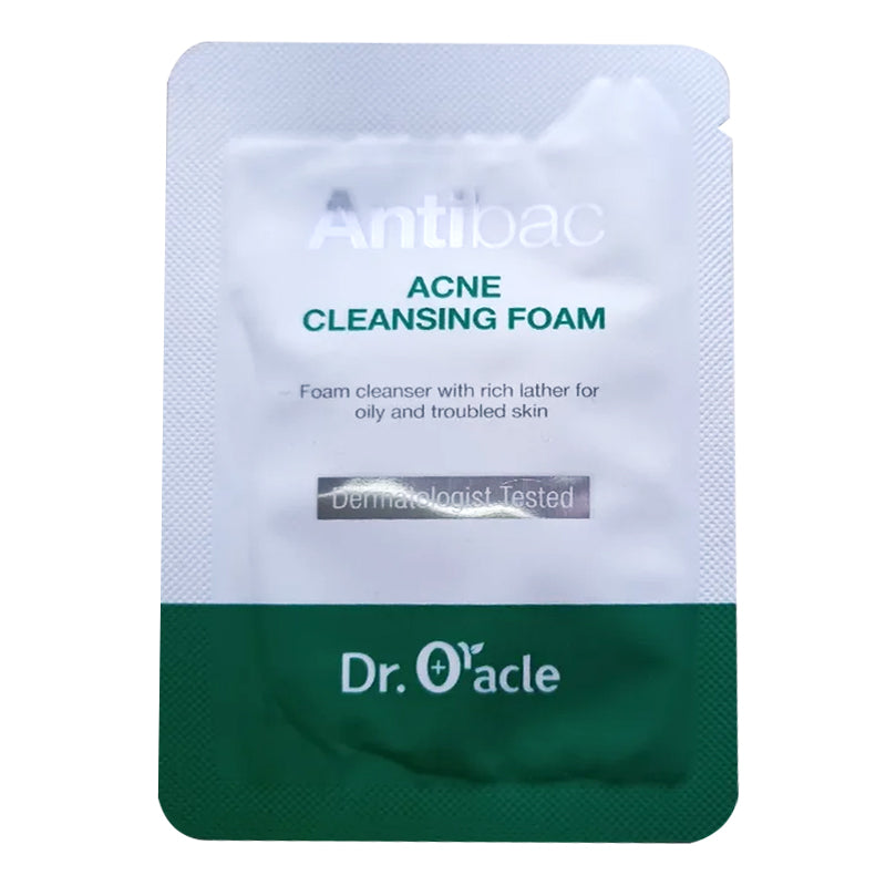 Dr. Oracle SAMPLE POUCH Antibac Premium Acne Cleansing Foam 3 ml