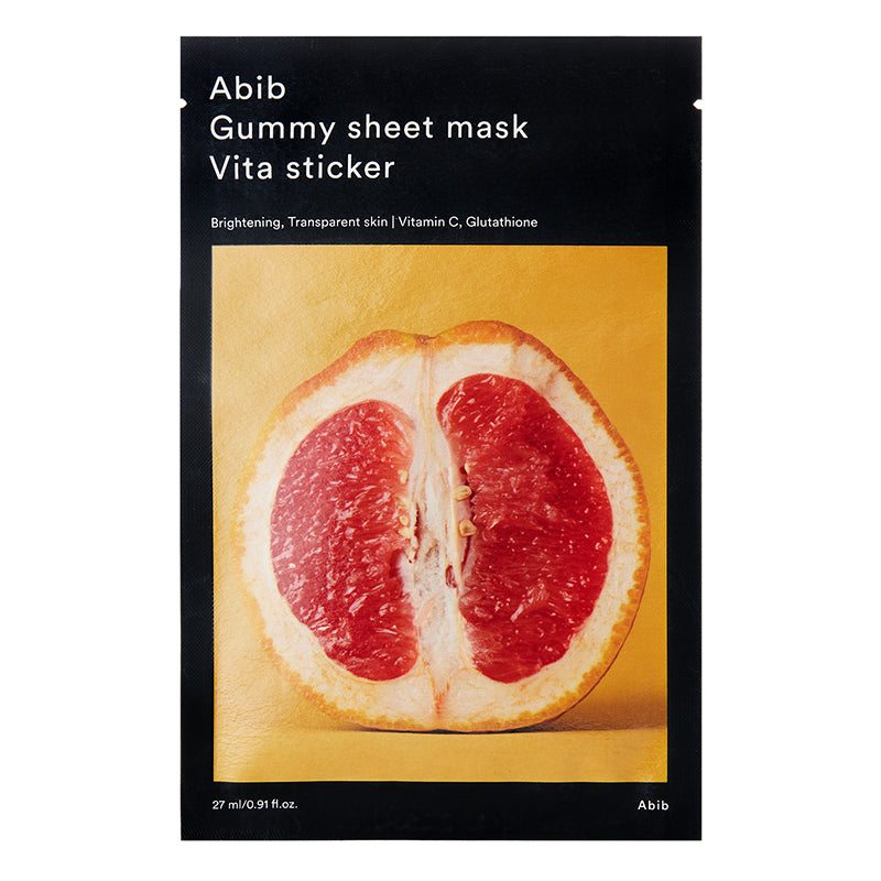 ABIB Gummy Sheet Mask Vita Sticker, 27 ml