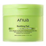 ANUA AZELAIC 10 HYALURON REDNESS SOOTHING PAD, 90 pads*230 ml