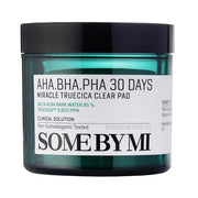 SomeByMi AHA BHA PHA 30 Days Miracle Truecica Clear Pad, 70 pcs