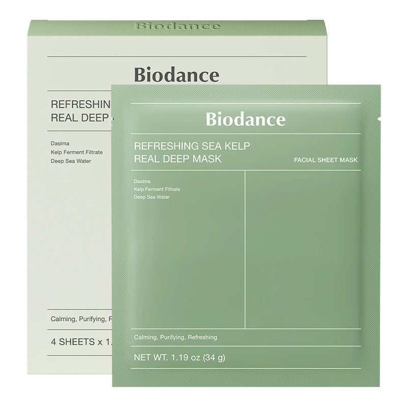 BIODANCE Refreshing Sea Kelp Real Deep Mask, 4 pc* 34 g