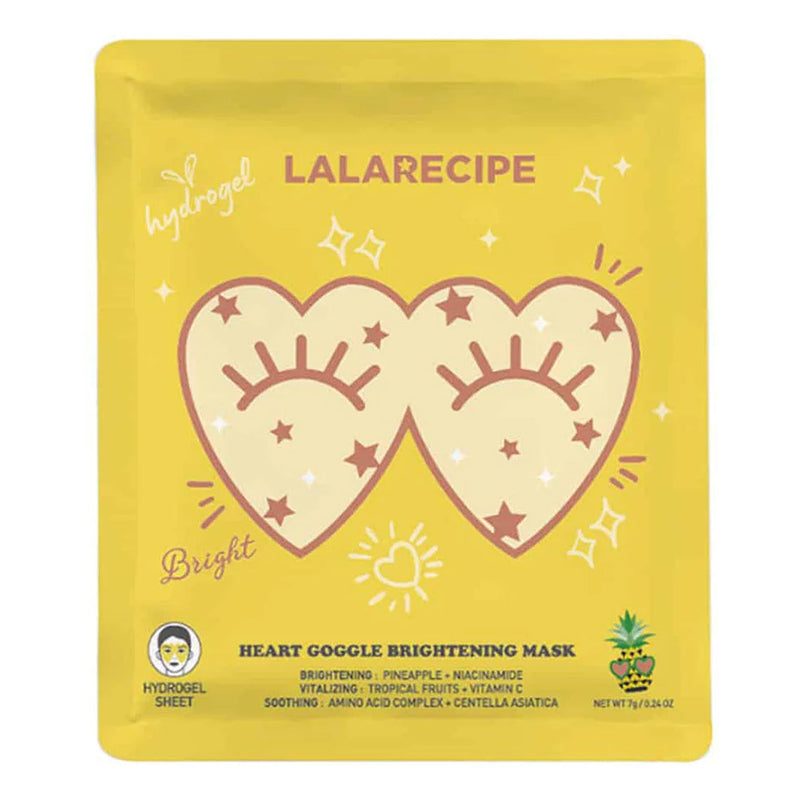 La La Recipe Heart Goggle Brightening Mask 7 g