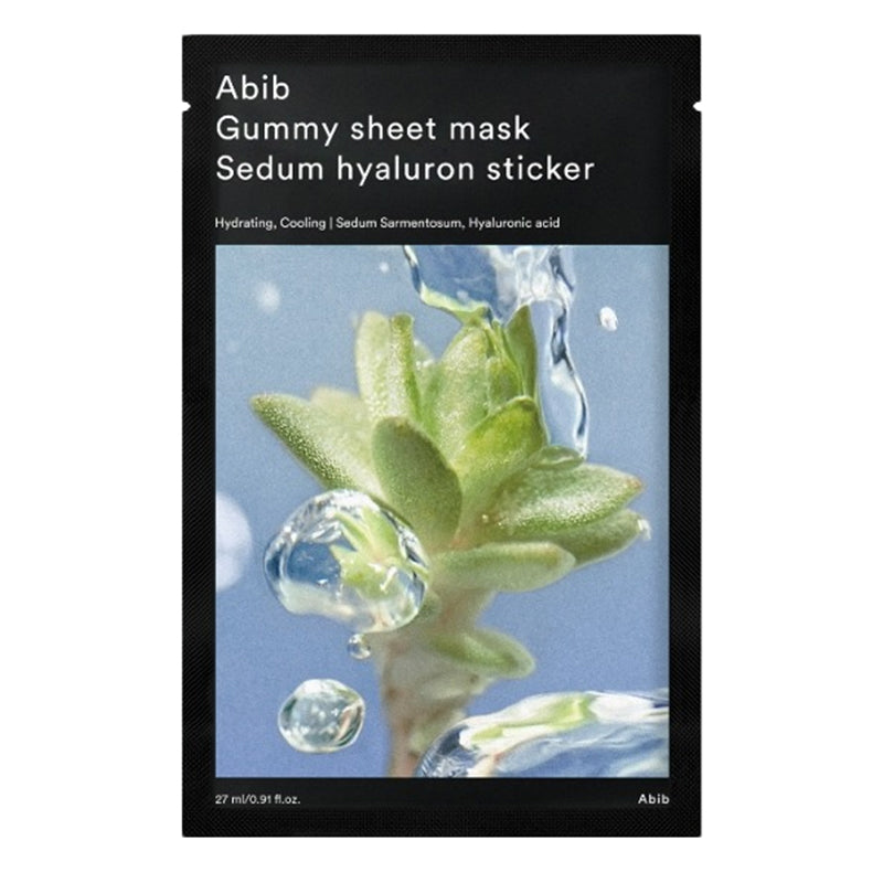 ABIB Gummy Sheet Mask Sedum Hyaluron Sticker, 27 ml