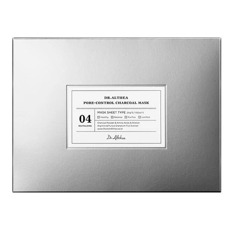 Dr. Althea Pore-Control Charcoal Mask 5 pcs*29 ml