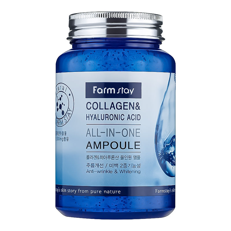 FarmStay Collagen & Hyaluronic Acid All-In-One Ampoule 250 ml