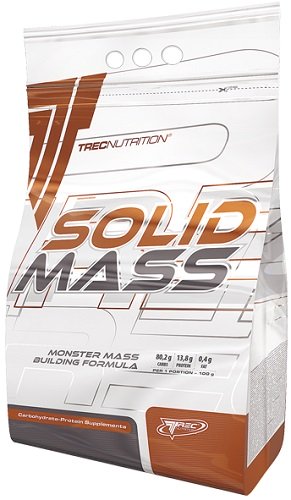 Trec Nutrition Solid Mass, Creamy Strawberry - 3000 gramų maisto papildas