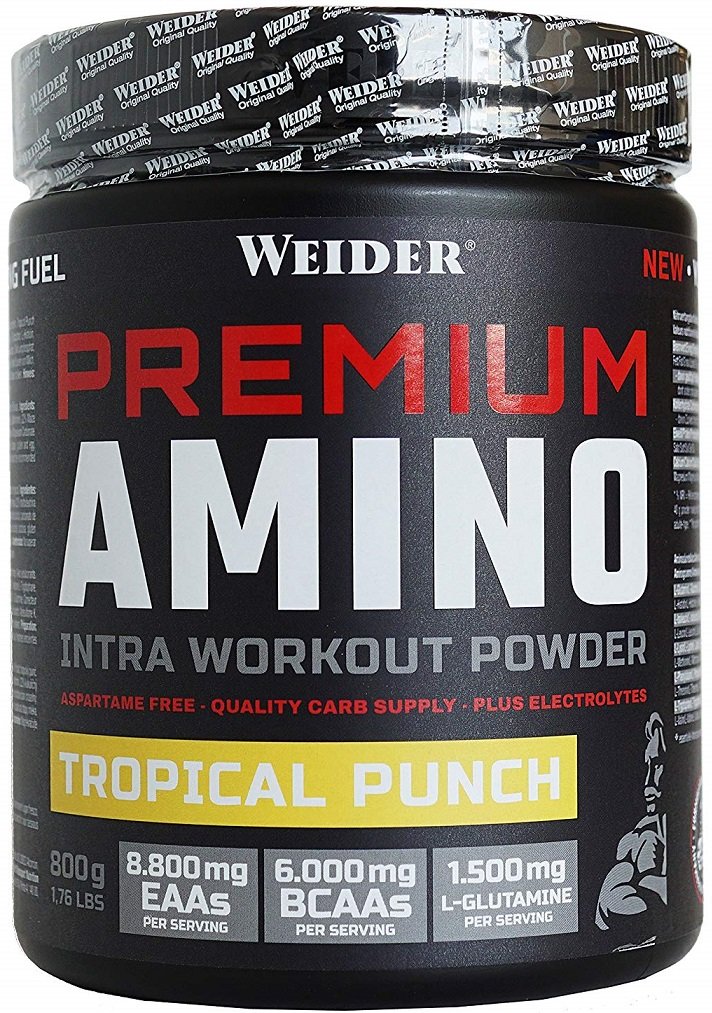 Weider Premium Amino, Fresh Orange - 800 g, sporto papildas