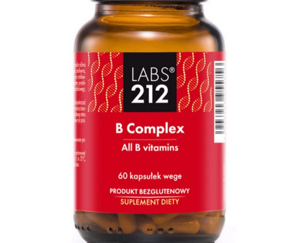 LABS212 B kompleksas (60 kapsulių) – Herbora
