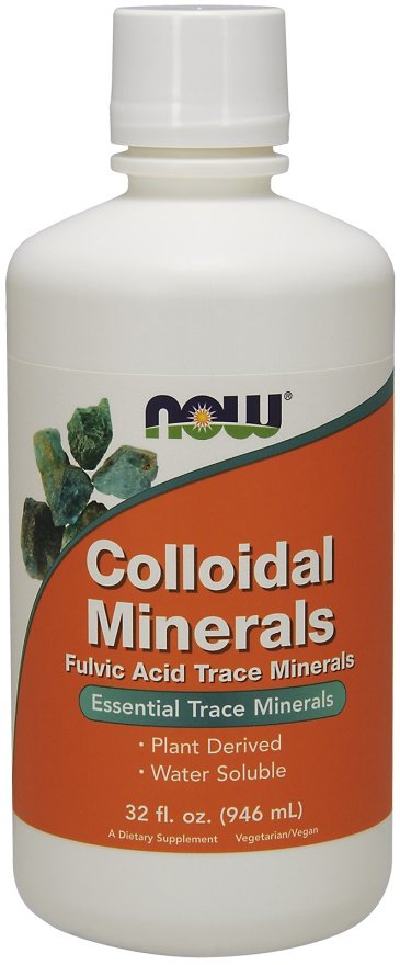 NOW Foods koloidiniai mineralai, uogų