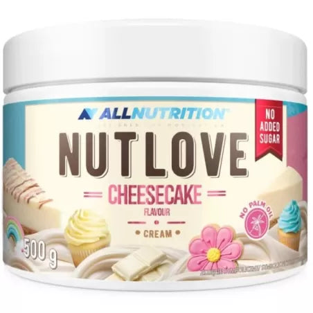 Allnutrition Nutlove, Cheese Cake - 500 gramų