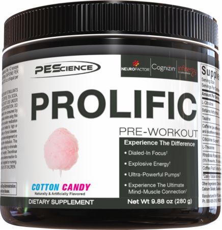 PEScience Prolific, Raspberry Lemonade – 280 g, maisto papildas sportui
