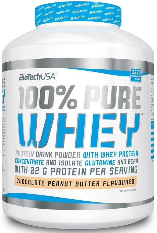 BioTechUSA 100% Pure Whey, Coconut-Chocolate (EAN 5999076222056) - 2270 gramų
