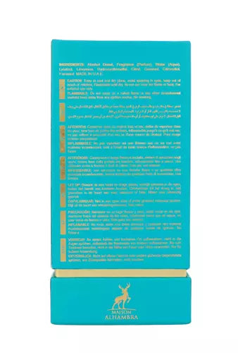 Maison Alhambra Pacific Blue Edp 80ml