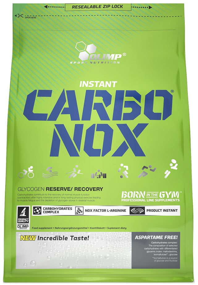 Olimp Carb0 Nox sporto papildas, žalia pakuotė