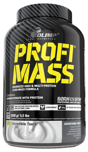 Olimp Profi Mass, Vanilės skonio, 2500 g, sporto papildas