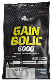 Olimp Gain Bolic 6000 sporto papildas, baltymų ir angliavandenių milteliai