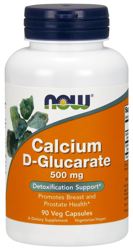 NOW Foods kalcio D-Glucarate kapsulės