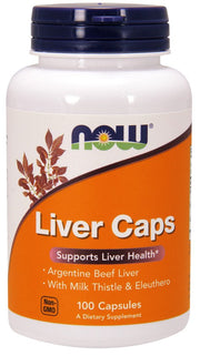 Kepenų papildas kapsulės, NOW Foods Liver Caps