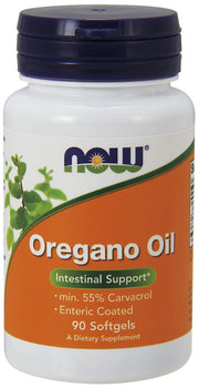 NOW Foods Oregano Oil, Enteric - 90 kapsulių