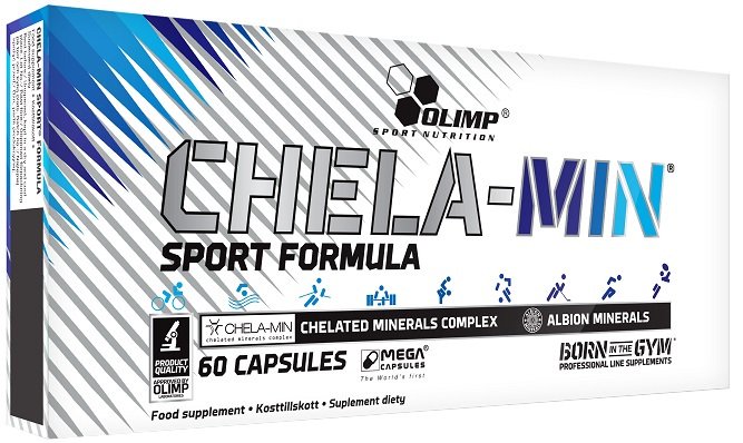 Olimp Chela-Min sporto maisto papildas kapsulės
