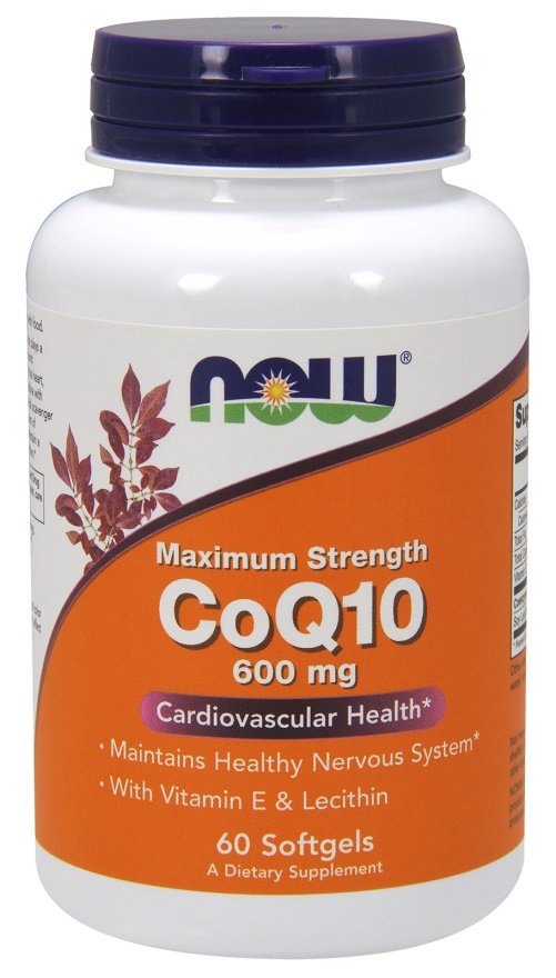 Maisto papildas CoQ10 600mg, kapsulės, sveikata