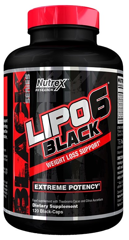 Nutrex Lipo-6 Black - 120 kapsulių
