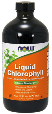 NOW Foods chlorofilo skystas papildas 473 ml
