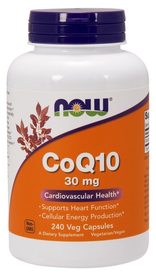 Maisto papildas CoQ10, 30mg, 240 kapsulių
