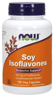 NOW Foods sojų izoflavonai, 120 kapsulės