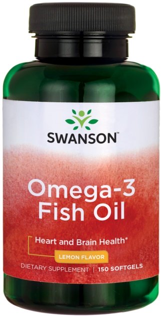 Omega-3 žuvų aliejus, citrinų skonis