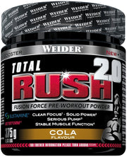 Weider Total Rush 2.0, Cranberry - 375 g maisto papildas sportui