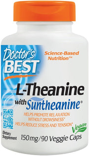 Doctor's Best L-Theanine with Suntheanine, 150mg - 90 kapsulių