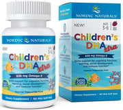 Nordic Naturals vaikų DHA Xtra žuvų taukai, 636mg uogų skonio, 90 kapsulių