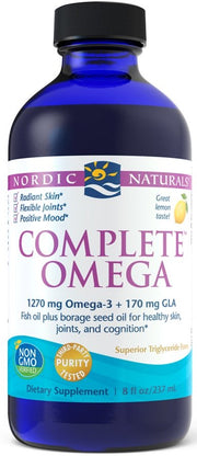 Nordic Naturals Omega papildas citrinos skoniu, 237 ml
