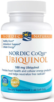 Nordic Naturals Nordic CoQ10 Ubiquinol, 100mg - 60 kapsulių