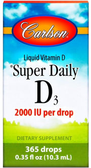 Vitaminų D papildas Carlson Labs