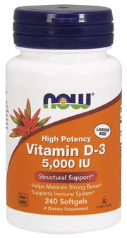 Vitaminų D3 kapsulės, maisto papildas, didelis dydis