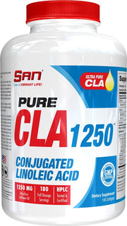 SAN Pure CLA 1250 kapsulės, riebalų degintojai, svorio kontrolė