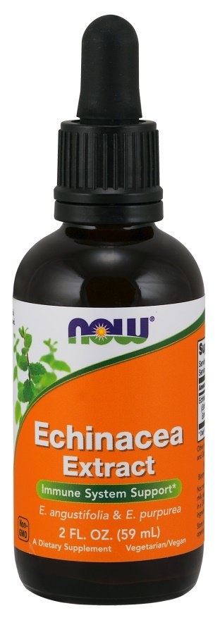 NOW Foods Echinacea ekstraktas, imunitetui, maisto papildas