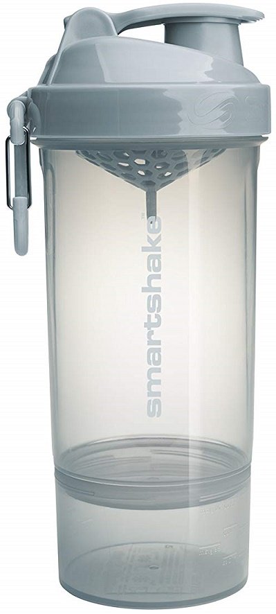 SmartShake Original2Go ONE, pilkos ir mėlynos spalvos, 800 ml, maisto papildas, aksesuaras