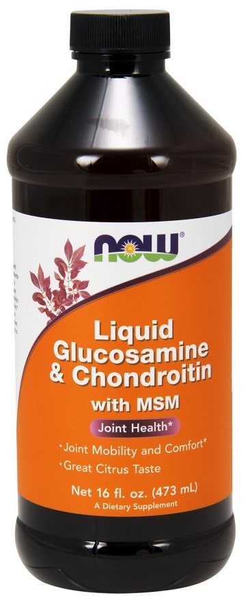 Skystas gliukozamino ir chondroitino papildas, 473ml