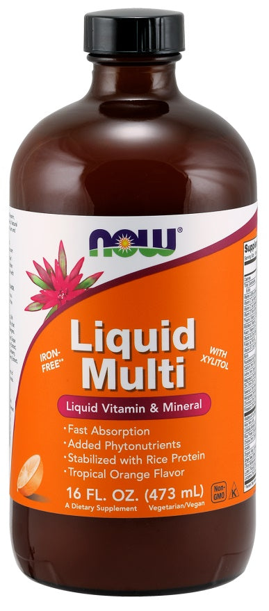 NOW Foods skysti vitaminai ir mineralai