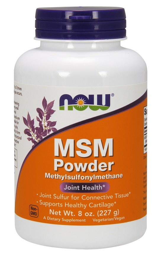 NOW Foods MSM Methylsulphonylmethane, Powder - 227 gramų